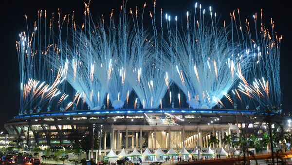 The opening ceremony at the XXIX Summer Olympic Games in Rio de Janeiro - Sputnik International