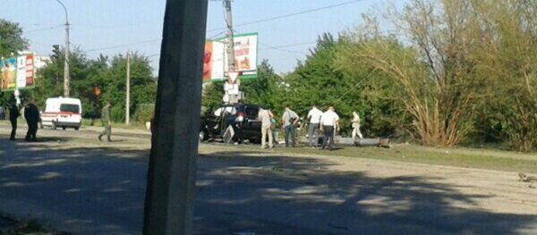 Explosion in Lugansk - Sputnik International