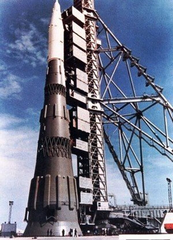 The Soviet N-1 rocket.  - Sputnik International