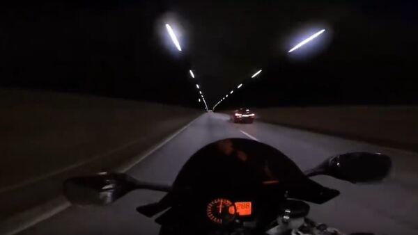 The famous Ghostrider is back terrorizing the streets. This guy is insane! - Sputnik International