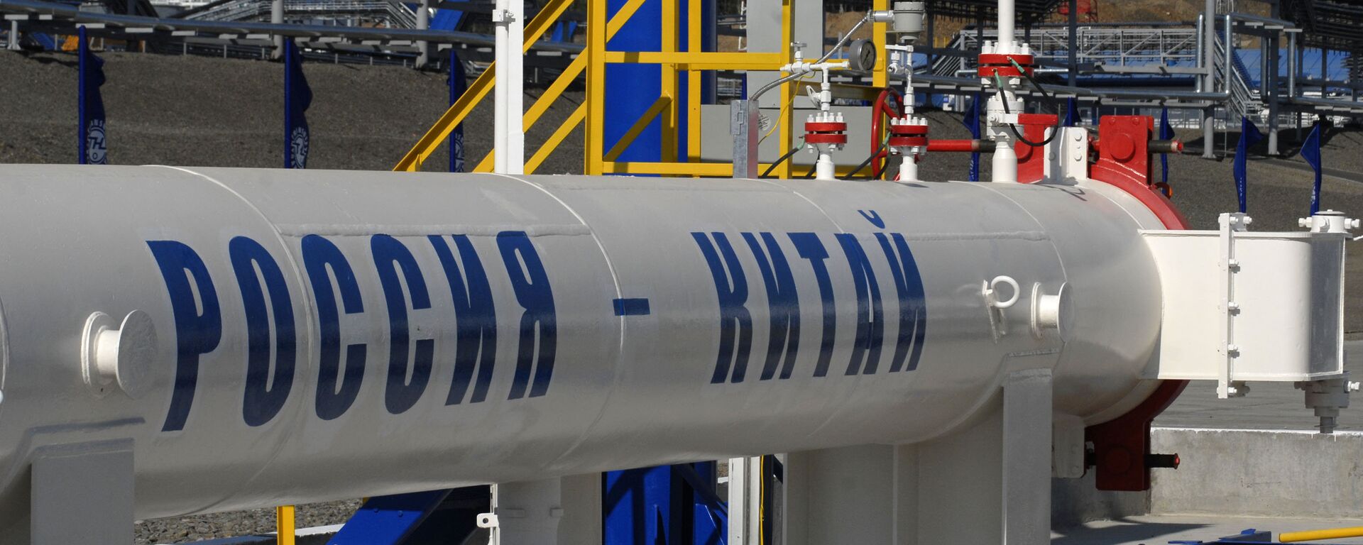 Oil pipe section from Russia to Chinese border launched - Sputnik International, 1920, 19.10.2023