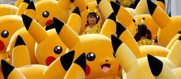 Pokemon on Parade: Japanese Hosts Procession of Pikachus Pokemon on Parade: Japanese Hosts Procession of Pikachus - Sputnik International