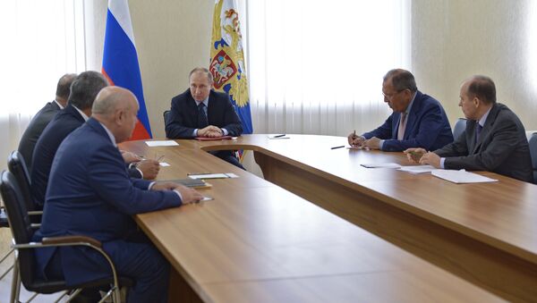 President Vladimir Putin holds Security Council meeting - Sputnik International