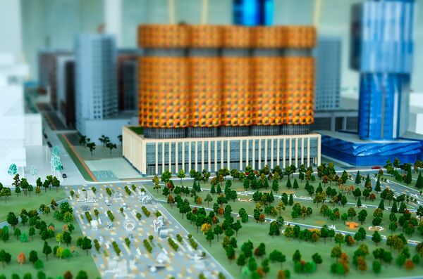 The model of the ZILART residential area under construction at the site of the former ZIL plant - Sputnik International