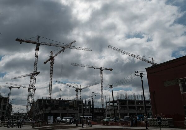 Construction of ZILART art class residential area  - Sputnik International