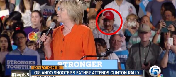 Orlando Nightclub Shooter’s Father Appears at Hillary Clinton Rally - Sputnik International