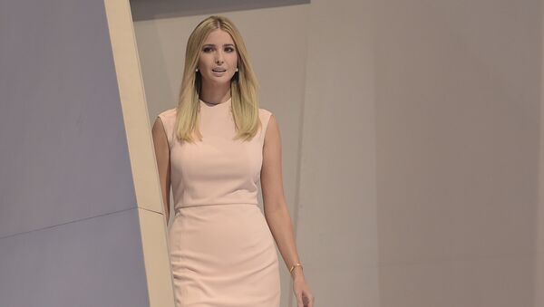 Ivanka Trump arrives to speak on the last day of the Republican National Convention on July 21, 2016, in Cleveland, Ohio - Sputnik International