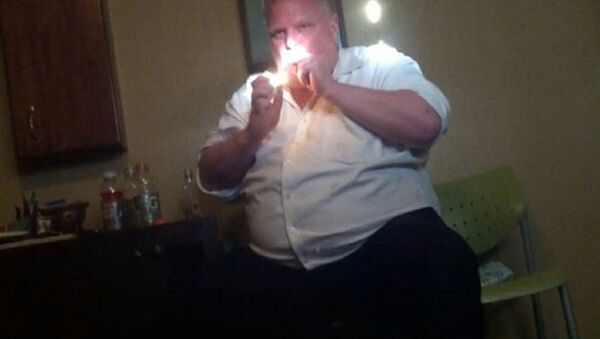 Video Showing Toronto Mayor Ford Smoking Crack Finally Released by the Courts - Sputnik International