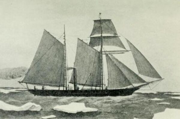 British steamer Thames. Engraving, XIX century British steamer Thames. Engraving, XIX century - Sputnik International