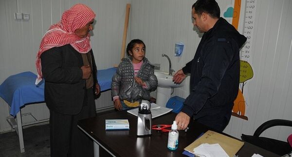  A Kobani hospital - Sputnik International