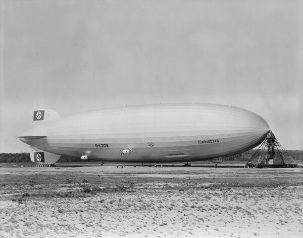 The Hindenburg airship The Hindenburg airship - Sputnik International