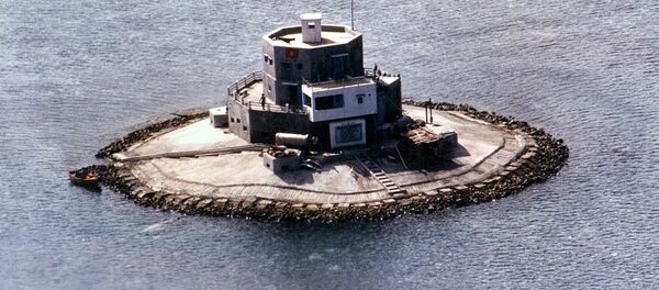 Vietnamese fortification on one of the islands of the Spratly archipelago. File photo. Vietnamese fortification on one of the islands of the Spratly archipelago. File photo. - Sputnik International