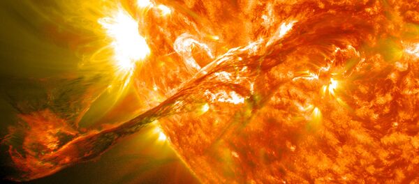 Magnificent CME Erupts on the Sun Magnificent CME Erupts on the Sun - Sputnik International