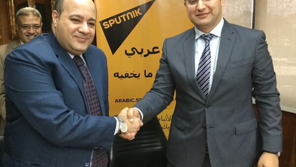 Sputnik news agency and radio has signed a cooperation agreement with the popular Arabic-language internet portal Akhbar Al-Youm - Sputnik International