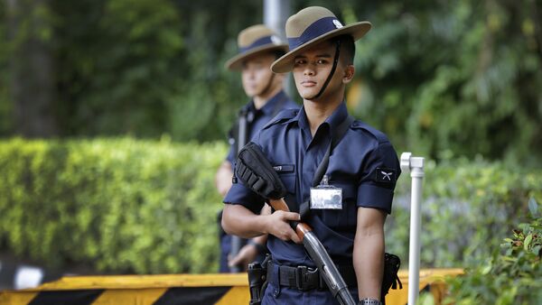 Singapore Gurkha policemen (File) - Sputnik International