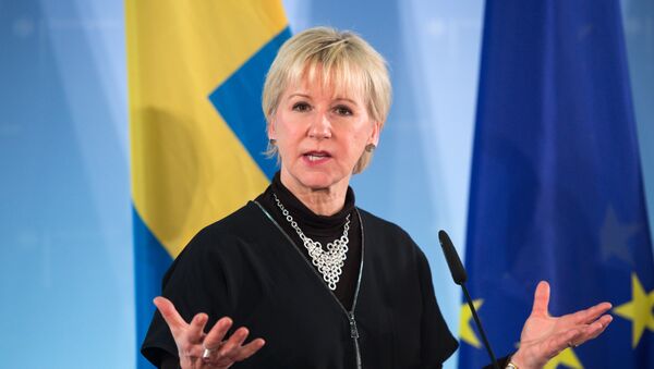 Swedish foreign minister Margot Wallstrom - Sputnik International