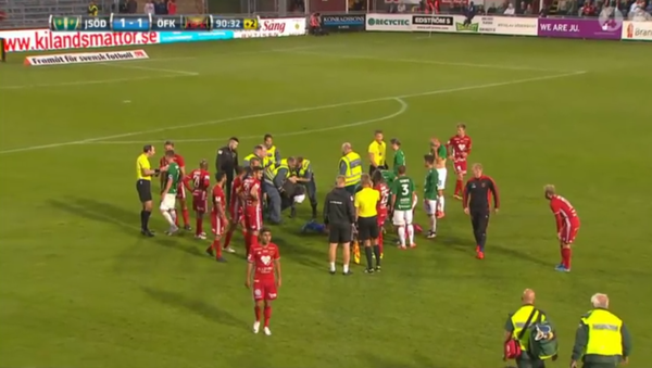 The match between Jönköpings Södra and Östersund - Sputnik International