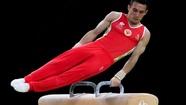 Russian gymnast David Belyavskiy at 2016 Rio Olympics - Sputnik International
