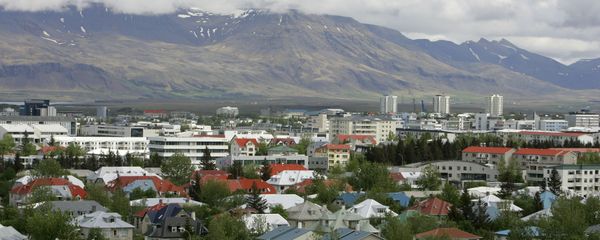 View across Reykjavík in Iceland from Öskjuhlíd Hill - Sputnik International