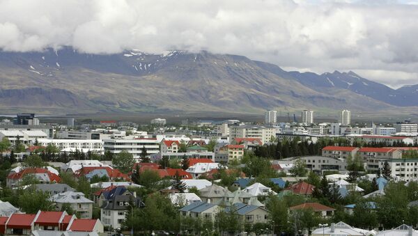 View across Reykjavík in Iceland from Öskjuhlíd Hill - Sputnik International