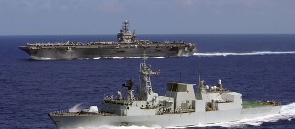 HMCS Vancouver in foreground. (File) - Sputnik International