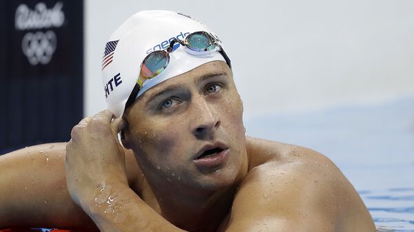 Story Sinks: US Swimmer Lochte Lied About Robbery to Hide ‘Drunken’ Vandalism - Sputnik International