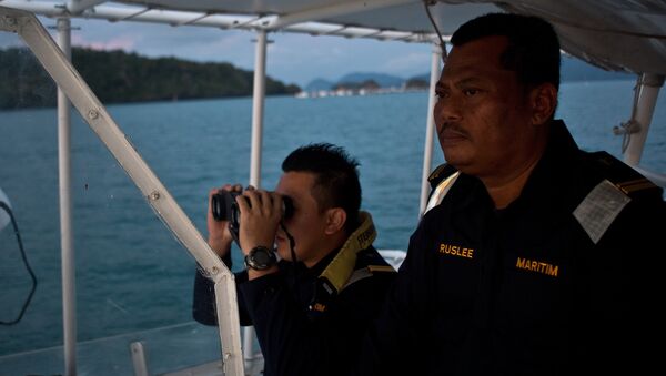 Malaysian Maritime Enforcement agency personnel - Sputnik International