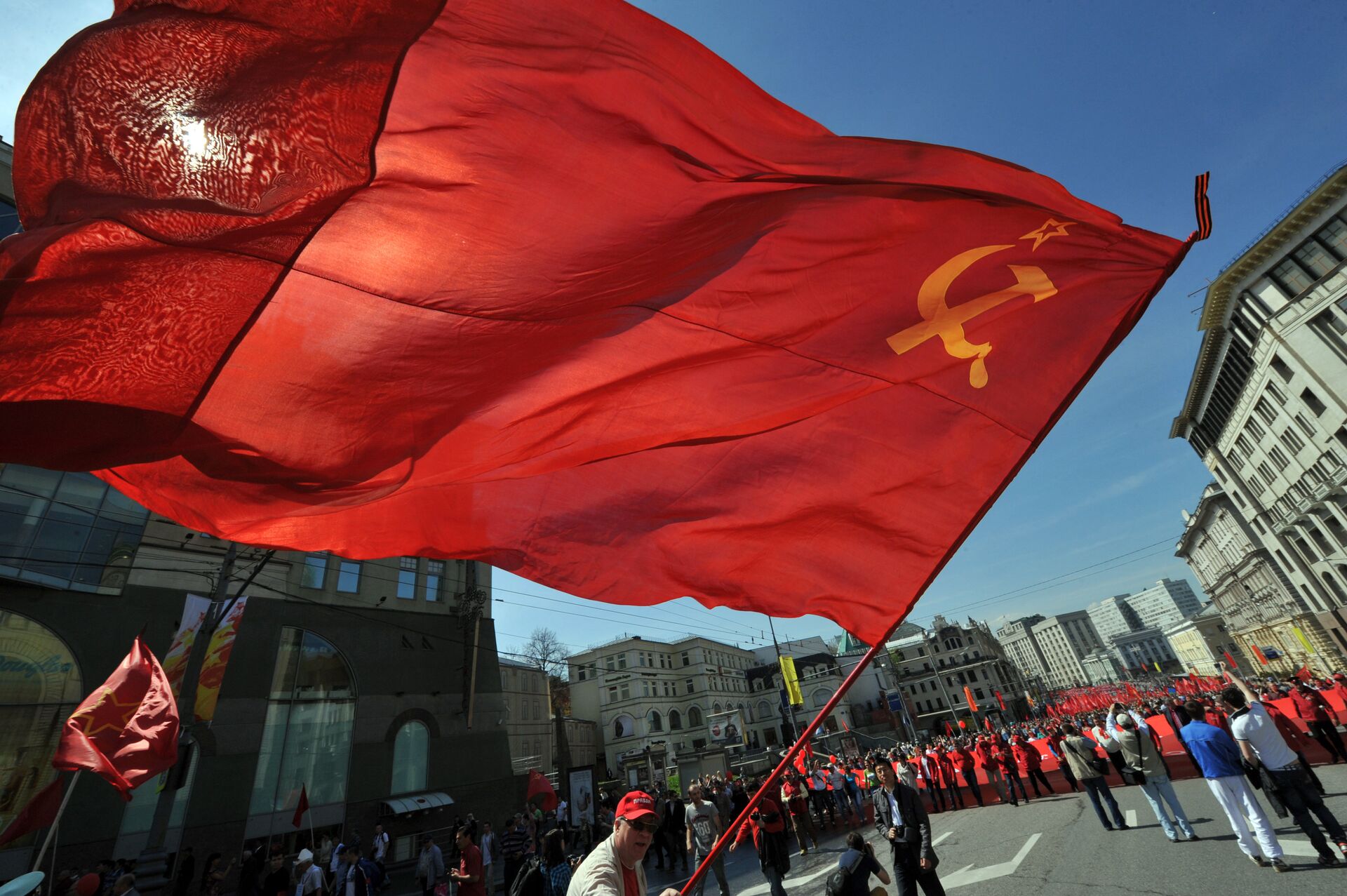 Flag of the Union of Soviet Socialist Republics. (File) - Sputnik International, 1920, 22.08.2022