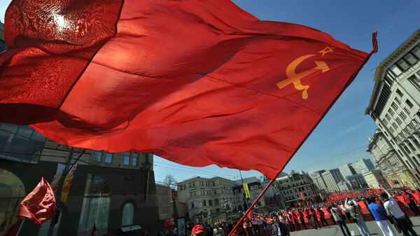 Flag of the Union of Soviet Socialist Republics. (File) - Sputnik International