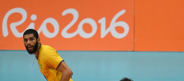 Olympics 2016. Volleyball. Men. Russia - Brazil - Sputnik International