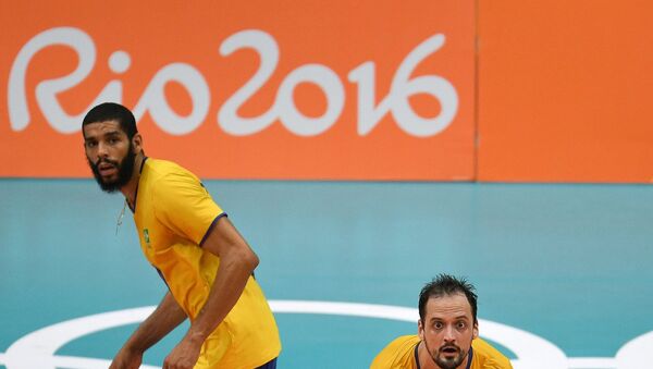 Olympics 2016. Volleyball. Men. Russia - Brazil - Sputnik International