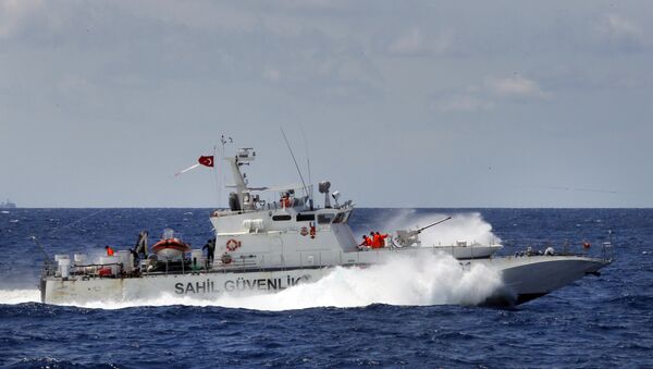 Turkish Coast Guard vessel - Sputnik International