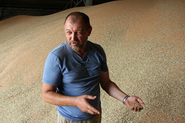 Russian farmer Gennadiy Divavin Russian farmer Gennadiy Divavin - Sputnik International