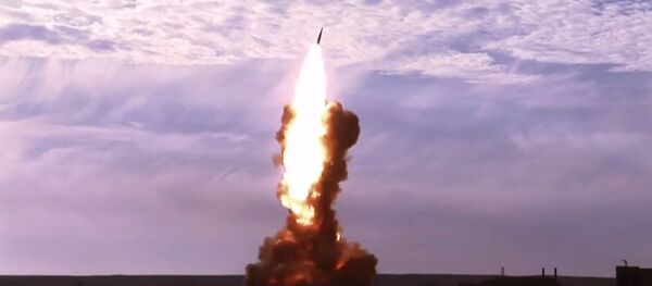 A Russian anti-ballistic missile test﻿ - Sputnik International