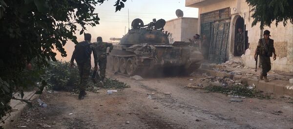 Syrian army troops. File photo - Sputnik International