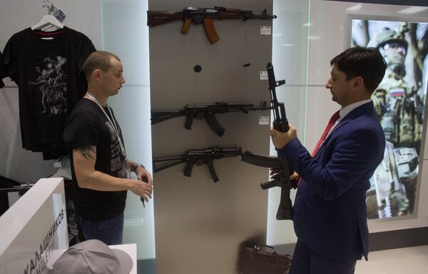 Concern Kalashnikov opens its store at Sheremetevo Airport Concern Kalashnikov opens its store at Sheremetevo Airport - Sputnik International