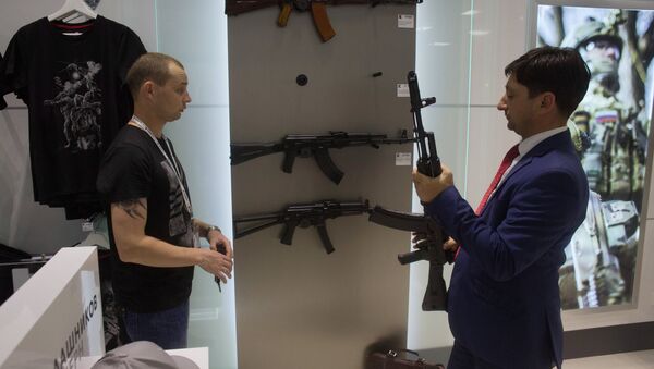 Concern Kalashnikov opens its store at Sheremetevo Airport - Sputnik International