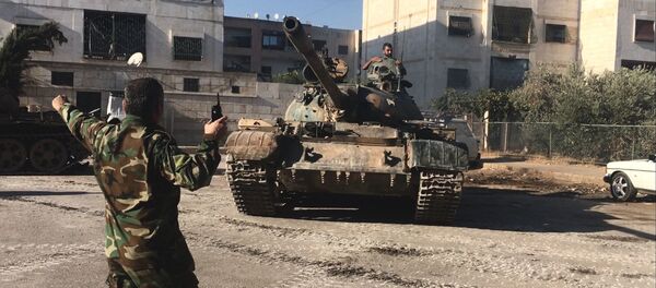 Syrian army's assault on southwest Aleppo Syrian army's assault on southwest Aleppo - Sputnik International
