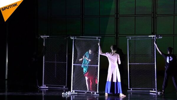 Russian St. Petersburg Ballet Theatre Rehearses Ballet About Refugees - Sputnik International
