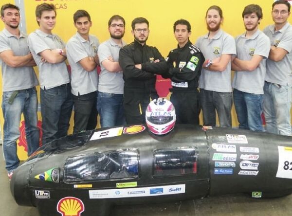 Employees of Parana Technological University in Brazil designed a vehicle prototype that can cover a distance of more than 300 kilometers with just one liter of ethanol. - Sputnik International