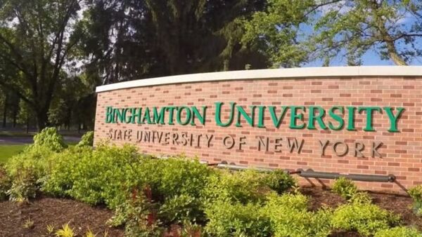 Binghamton University Sign - Sputnik International
