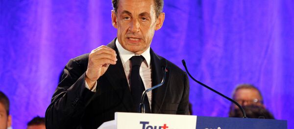 Nicolas Sarkozy, former head of the Les Republicains political party and a former French president, attends his first political rally since declaring his intention to run in 2017 for president, in Chateaurenard, France, August 25, 2016. Nicolas Sarkozy, former head of the Les Republicains political party and a former French president, attends his first political rally since declaring his intention to run in 2017 for president, in Chateaurenard, France, August 25, 2016. - Sputnik International