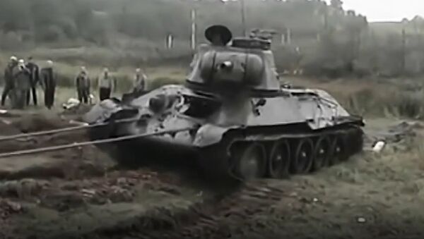 Bringing Legend Back to Life: Restoration of Tank T-34 - Sputnik International