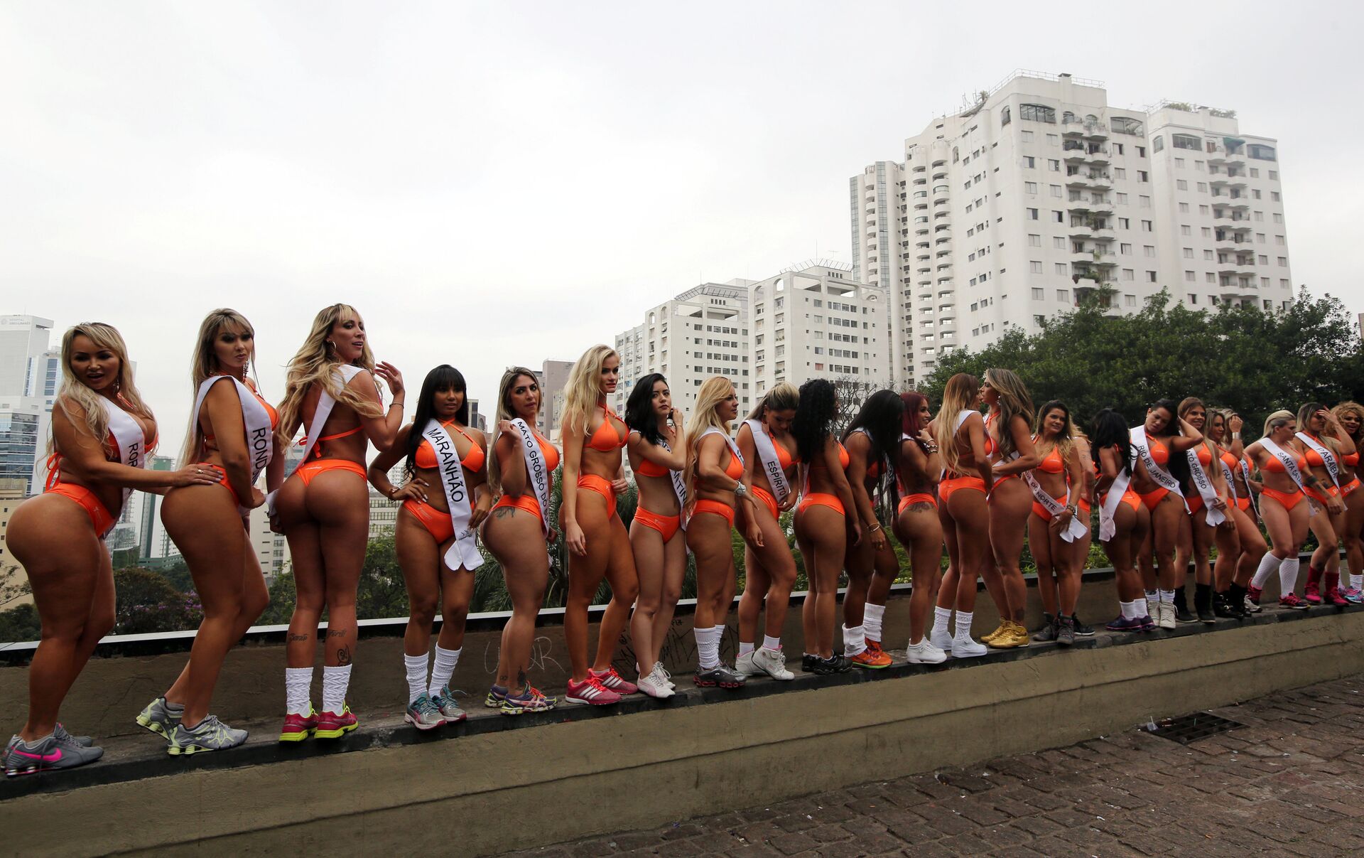 Miss BumBum Contestants Stripped Down To Bikinis For Million Likes PHOTOS