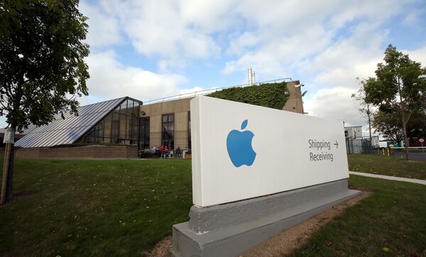 A view of buildings on The Apple campus in Cork, southern Ireland - Sputnik International