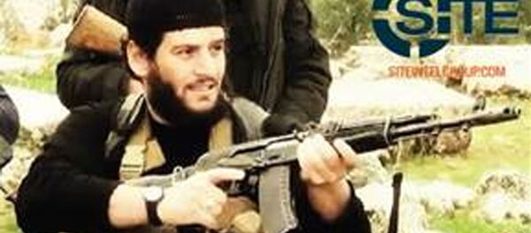 This undated militant image provided by SITE Intel Group shows Abu Muhammed al-Adnani, the Islamic State militant group's spokesman who IS say was martyred in northern Syria. - Sputnik International