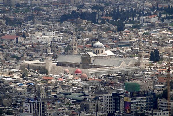 View of the Umayyad Mosque, Damascus, Syria - Sputnik International