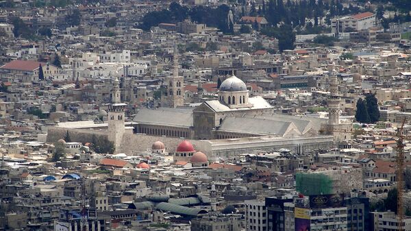 View of the Umayyad Mosque, Damascus, Syria - Sputnik International