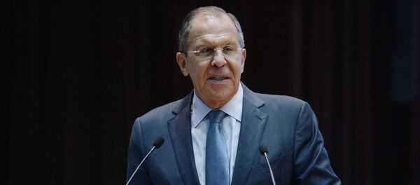 Foreign Minister Sergey Lavrov speaks at a meeting with students and faculty of the Moscow Institute of International Relations (MGIMO) to mark the beginning of a new academic year - Sputnik International
