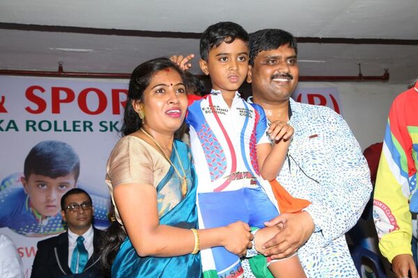 Record breaker: 6-year-old Om Swaroop Gowda Record breaker: 6-year-old Om Swaroop Gowda - Sputnik International